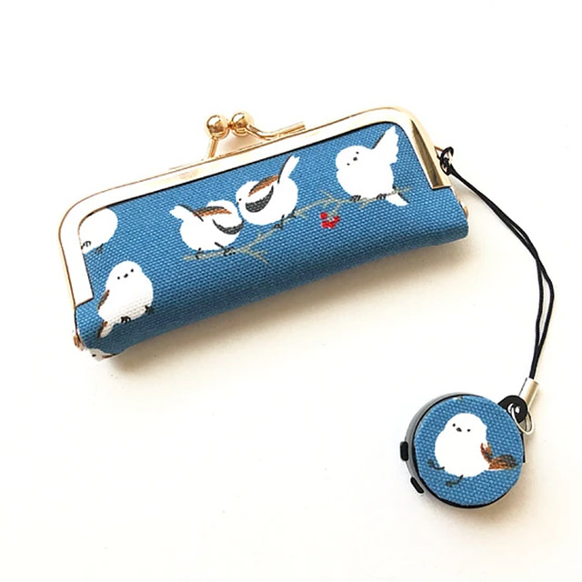 シマエナガの印鑑ケース usako